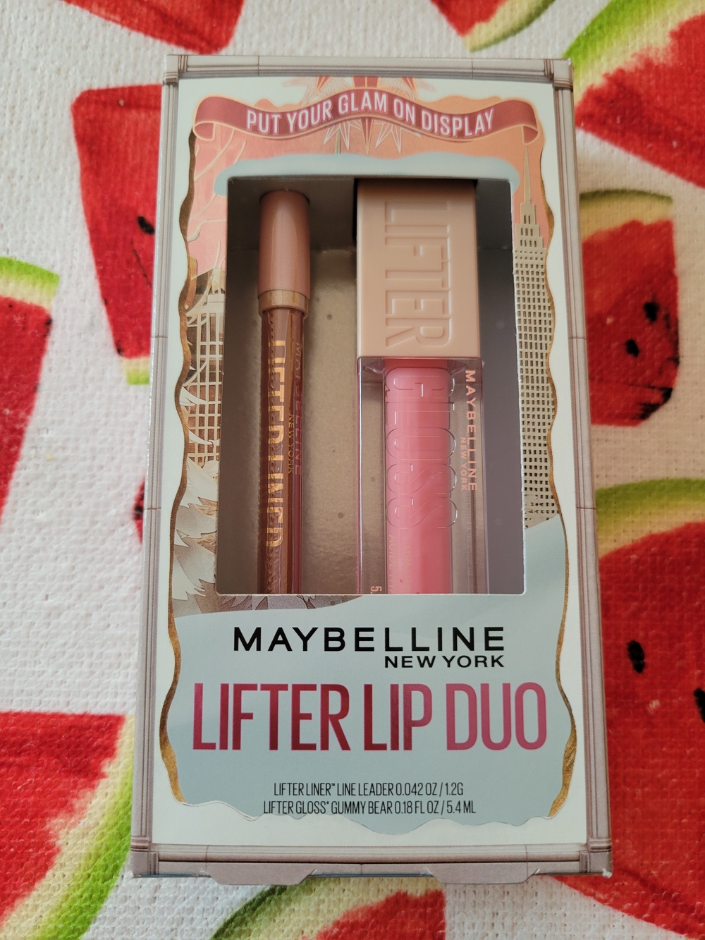 NWTMaybelline Lifter Lip Duo- LifterLiner Line Leader & Lifter Gloss Gummy Bear